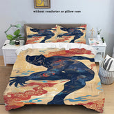 Marvel Movie Spiders-man Lrons Man Thor Bedding Set Deadpool Quilt Duvet Cover Pillowcase Kids Bed Comfortable Bed Set Twin King
