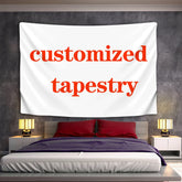 Customized Tapestry Boho Mandala Tapestries Witchcraft Wall Tapestry Print Your Photo Hippie Wall Hanging Blanket Tapestry