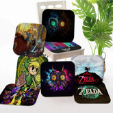 Anime Z-Zeldaes Round Seat Cushion Office Dining Stool Pad Sponge Sofa Mat Non-Slip Chair Cushions