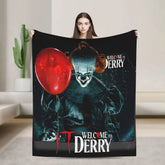 IT Welcome To Derry 2025 New TV Series Classic Movie Blankets Quality Super Soft Throw Blanket Winter Kids Bedroom Bedspread