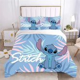 Stitch Duvet Cover Pillowcase Bedding Bedroom Decoration Children Gift adult Single Double bed Large SizeZip Duvet Cover