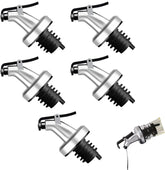 Kitchen press soy sauce vinegar oil injector nozzle - reusable food grade seasoning bottle sealing plug