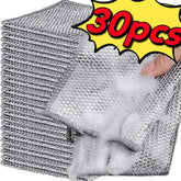 20/1pcs Magic Dishcloth Silver Wire Cleaning Cloths Kitchen Dish Pot Washing Cloth Double-sided Thickened Towels Steel Wire Rags