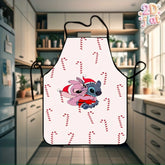 1 Piece Disney Apron, Stitch Movie Comic Theme Pattern Apron, Perfect for Crafting, Baking, Painting, Kitchen and Household Cleaning, Kitchen Supplies