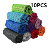 Cooling Towel Workout Towel Ice, Microfiber Towel Soft Breathable Chilly Towel for Sports Yoga Gym Outdoor Ice Towel for Neck