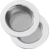 2PCS Kitchen Sink Drain Strainer - Stainless Steel Drain Hair Catcher Kitchen Accessories Bathroom Bathtub Drain Strainer