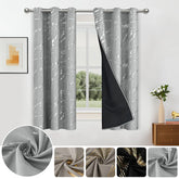 100% Blackout Curtains Luxury Marble Pattern Curtain With Gold Foil Precision Drilling For Home Decor Curtains For Living Room