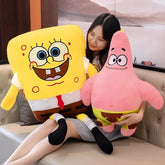 Big Size Cute SpongeBob Patrick Star Cushion Very Soft Hug Pillow Cartoon Anime Pillow Kawaii Cushion Room Decor Xmas Gifts