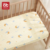 120x60cm Baby Crib Fitted Sheet For Newborn Soft Bed Cot Mattress Cover Boy Girl Toddler Bedding Allow Custom Make