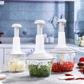 Manual Vegetable Mincers Press Type Household Garlic Meat Cutter Grinders Whisk Stirre Kitchen Food Chopper Mini food Processor
