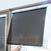Suction Cup Sunshade Nail-free Window Shade Easy To Install Window Sun-shading Curtains for Bedroom Home Office Bathroom