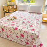A printed sheet, soft and comfortable breathable bedding for bedrooms, guest rooms, all seasons