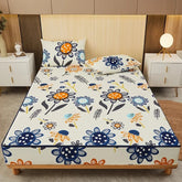 Six-Sided All Inclusive Waterproof Mattress Cover With Zipper Removable Bedspread Queen Breathable Mattress Protector