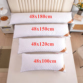 White Pillow Core Home Soft Filling Cushion 48x100/48x120/48x150/48x180 Lengthen Pillows Quilted Sleeping Cushions almohada