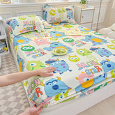 Bedspreads Cartoon Kids Bedding Fitted Sheet Elastic Band Around Mattress Cover Single King Size Sabanas Bed Cover Bed Sheets