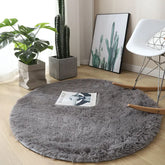 Plush Rugs Round Carpet For Living Room Sofa Foot Pad Fluffy Soft Kids Bedroom Cushion Balcony Hanging Basket Mat