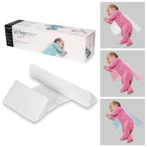 Baby Side Sleeping Pillow, Shaped Pillow Anti-head Deflection Removable and Washable Waist-protecting Baby Pillow