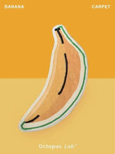 VIKAMA Cartoon Banana Carpet Bedroom Bedside Foot Mat Living Room Sofa Anti-Slip Floor Mat Balcony Mat Home Decoration