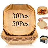 Baking Supplies Air Fryer Paper Liner Kitchens Accessories Large For Kitchen Accessory Non-stick Baking Mat Disposable