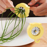 Green Onion Easy Slicer Shredder Plum Blossom Cut Green Onion Wire Drawing Superfine Vegetable Shredder Kitchens Accessories