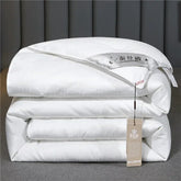 100% Mulberry Silk Quilt Healthy Beauty Handwork Silk Comforters Duvet Silk Filled Double Queen King Quilt 1PCS Durable Bedding