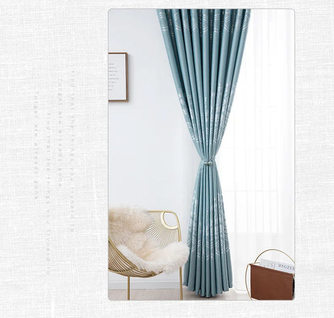 Dreamwood-European Style Jacquard Window Curtain for Living Room, Insulation Blackout, New Fabric, High Quality, Ready Made
