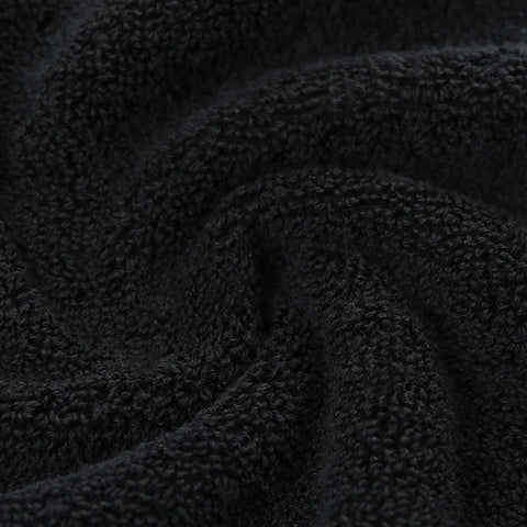 Black Large Bath Towel Cotton Thick Shower Face Towels Home Bathroom Hotel Adults Badhanddoek Toalha de banho Serviette de bain
