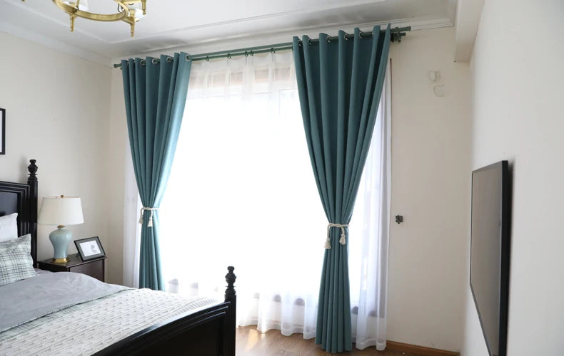 Curtains for the Bedroom 300cm Height 100% Blackout Modern Luxury Elegant Living Room Curtains French Style  Custom Made