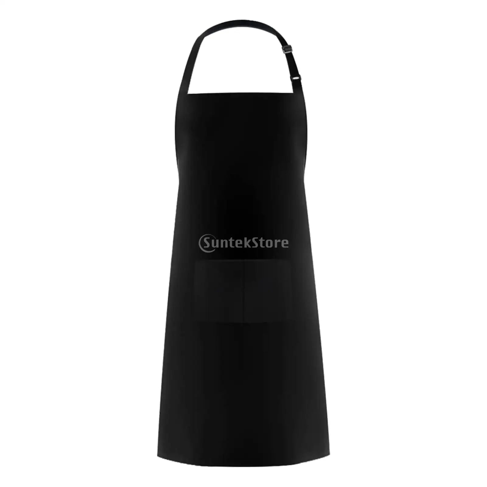 Large Apron with Front Pocket Cooking Cotton for Women Men Waterproof Oil-proof Cooking Apron BBQ Comfortable Kitchen Clothes