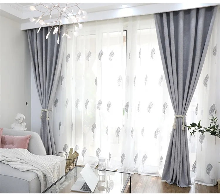 Curtains for the Bedroom 300cm Height 100% Blackout Modern Luxury Elegant Living Room Curtains French Style  Custom Made
