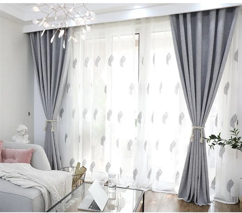 Curtains for the Bedroom 300cm Height 100% Blackout Modern Luxury Elegant Living Room Curtains French Style  Custom Made
