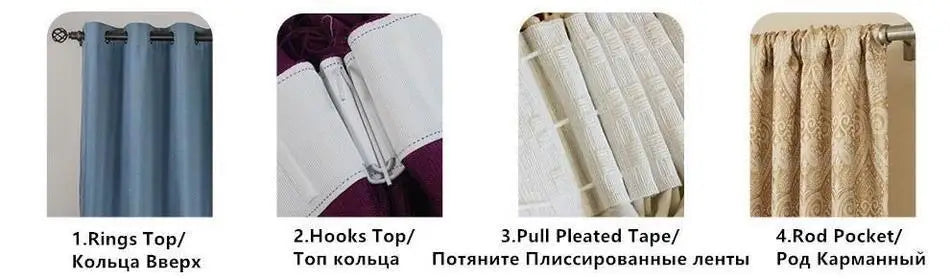 Curtains for the Bedroom 300cm Height 100% Blackout Modern Luxury Elegant Living Room Curtains French Style  Custom Made