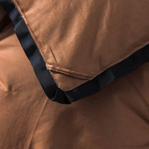 3D luxury 100% Goose Down Duvet Quilted Quilt King Queen Full size Comforter Winter Thick Blanket Solid Color