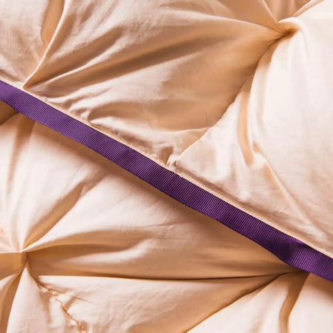 3D luxury 100% Goose Down Duvet Quilted Quilt King Queen Full size Comforter Winter Thick Blanket Solid Color