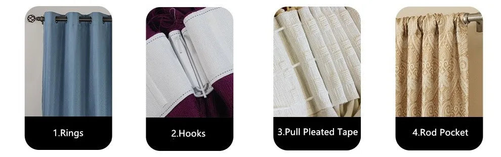 350m Height Solid Color Living Room Curtains 100% Blackout For Faux Linen Bedroom High Ceiling Window Curtain