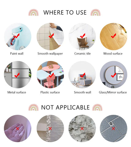 Pink Flowers Blooming Tree Branch Butterfly  Floral Watercolor Wall Stickers for Nursery Bedroom Living Room Wall Decals Murals