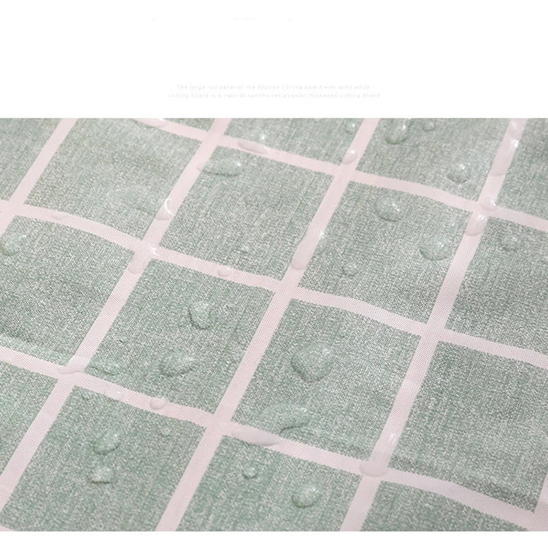 Plastic PEVA rectangular thin Tablecloth Lattice printed Waterproof Oilproof  kitchen dining Table colth Cover Mat Oilcloth wash