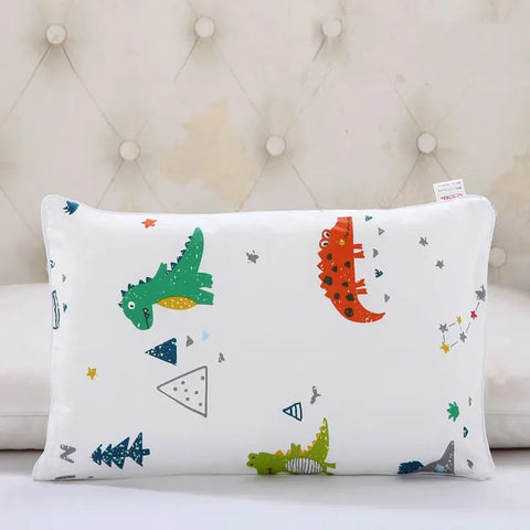 Four Season Universal Child Pillow Cartoon Style Cotton Baby Comfortable Pillowcase Kindergarten Student High Quality Pillowcase
