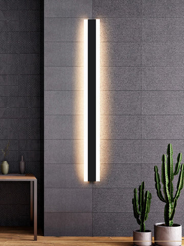Modern Waterproof outdoor Long Strip LED wall lamp IP65 Aluminum Wall Light Garden porch Sconce Light 110V 220V Sconce Luminaire