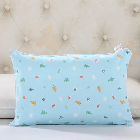Four Season Universal Child Pillow Cartoon Style Cotton Baby Comfortable Pillowcase Kindergarten Student High Quality Pillowcase