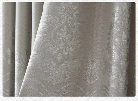 Dreamwood-European Style Jacquard Window Curtain for Living Room, Insulation Blackout, New Fabric, High Quality, Ready Made