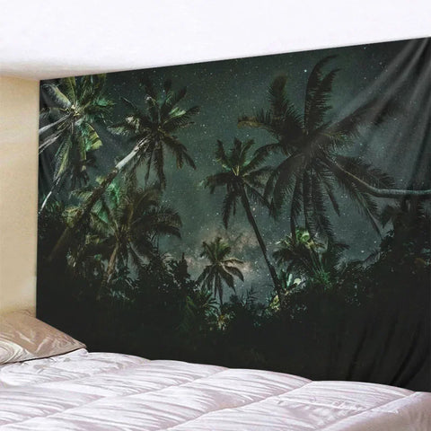 Galaxy Tapestry Soft Microfiber Material Vibrant Planets & Stars Wall Decor Perfect for Space Lovers Unique Cosmic Design