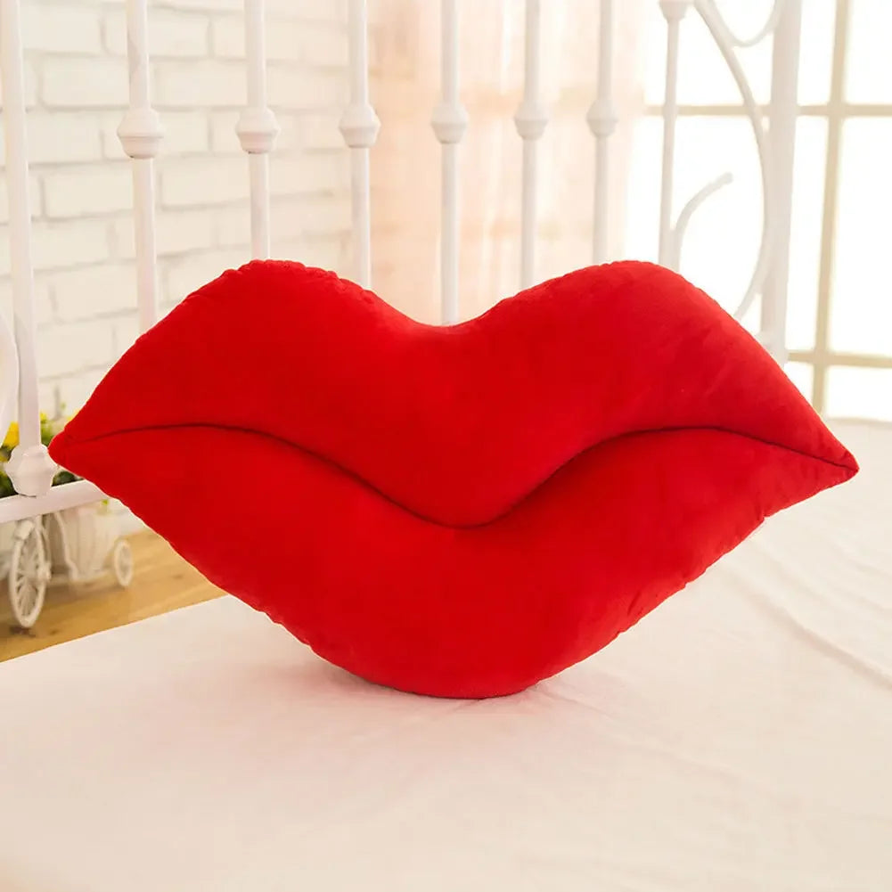 30 cm Creative Pink Red Lips Shape Plush 2020 Cushion Home Decorative Throw Pillow Sofa Waist Cushion DIY Home Decorations