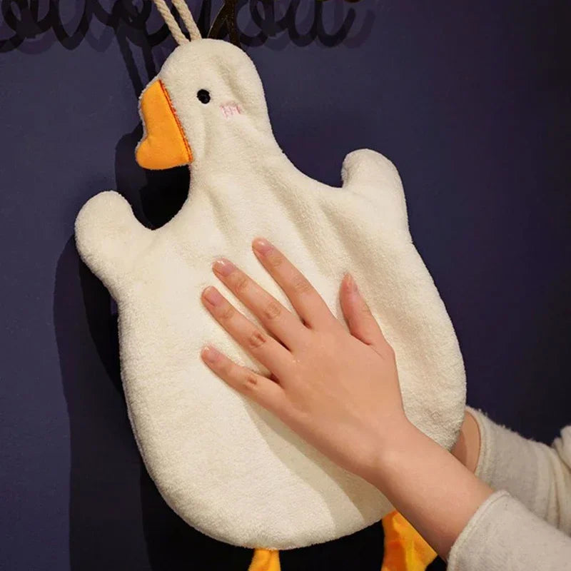 For Home Duck Spa Towel Beach Kitchen Textile Bathroom Accessories Hanging Sauna Bathrobe Hand Towels Ball Goose Absorbent Soft