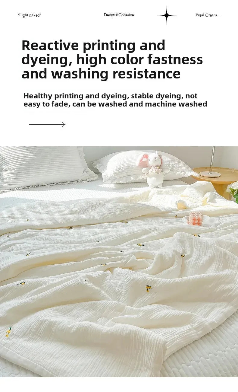 Summer Ice Cool Thin Quilt Comforter Soft Air Conditioning Quilt/Duvet/Blanket Bed 150 Single Bed Quilt