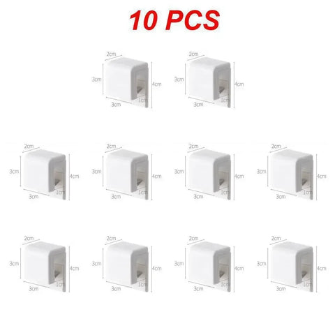Punch-free Toothpaste Holder Wall-mounted Hook Holders Storage Rack Facial Cleanser Toothpaste Organizer Bathroom Accessories