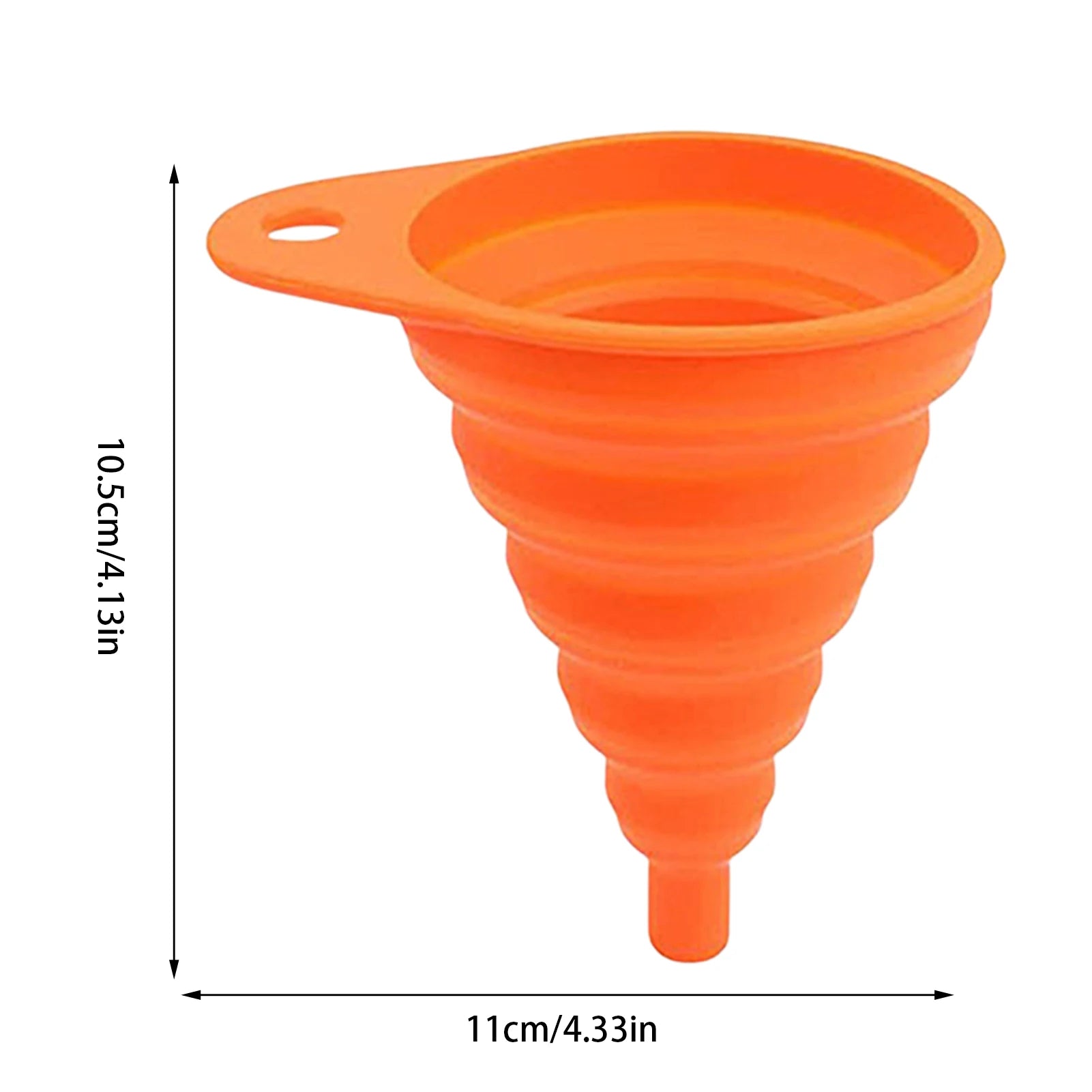 Kitchen Funnel Foldable Funnel Silicone Funnels  Portable Funnels For Fuel  Beer Oil Filling Bottles Pot Funnel Kitchen Tools