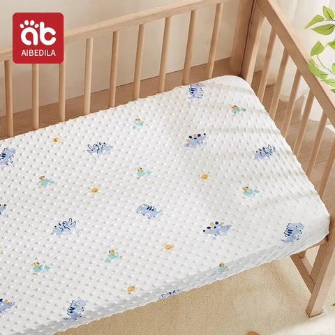 120x60cm Baby Crib Fitted Sheet For Newborn Soft Bed Cot Mattress Cover Boy Girl Toddler Bedding Allow Custom Make