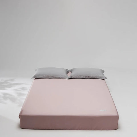 Luxury 800TC Egyptian Cotton Fitted Sheet with Elastic Band High End Mattress Cover for Single Double Queen King Size Bedsheet