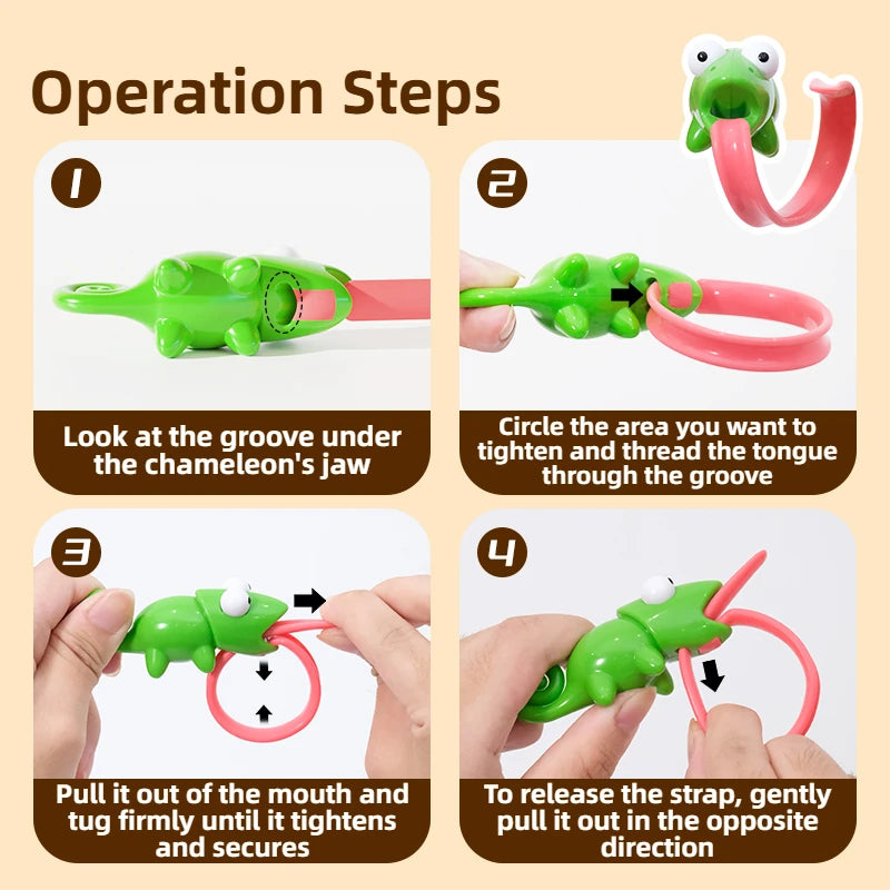 joie Bag ties Chameleon Food Seal Clips Snack Sealing Freshness Moisture Prevention Wire Bundle Storage Rolling Tape Kichen item
